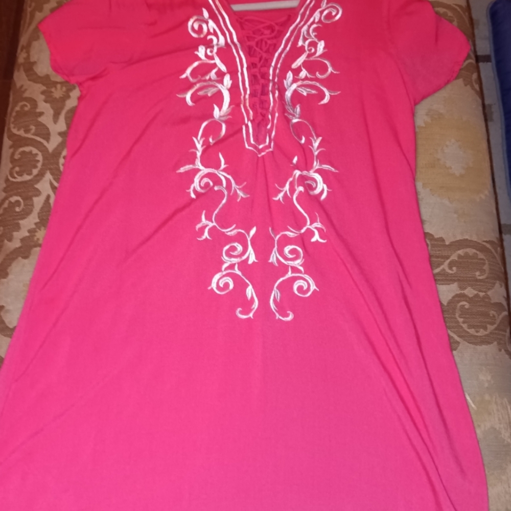 Swimsuit cover or I would make a fun dress or summer night wear.